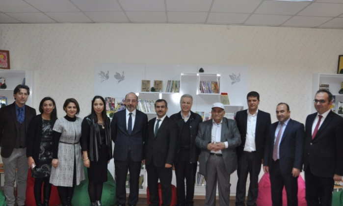 Yavuzlar ilkokulu modern bir kütüphaneye kavuştu