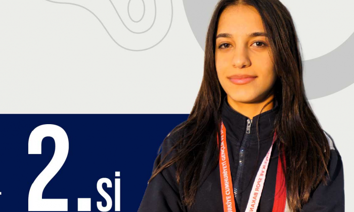 Erdem Koleji öğrencisi il ikincisi oldu