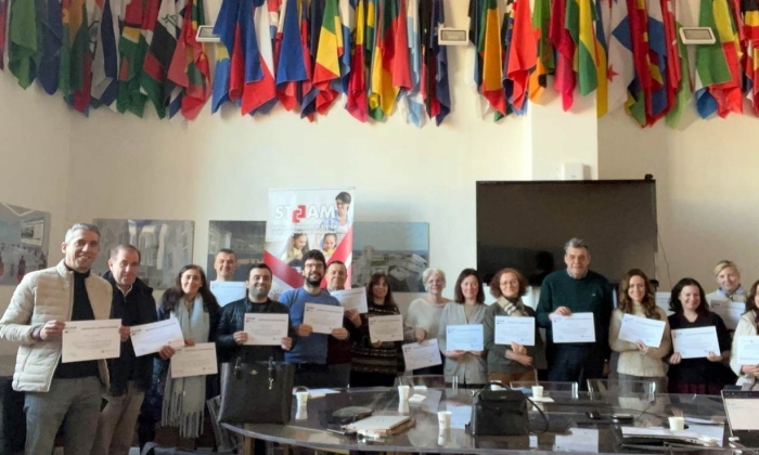 Erasmus+ Projesinin İtalya Toplantısı Gerçekleşti