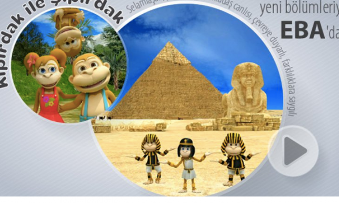 “Kıpırdak ile Şıpırdak” çizgi filmi yeni bölümleriyle EBA’da