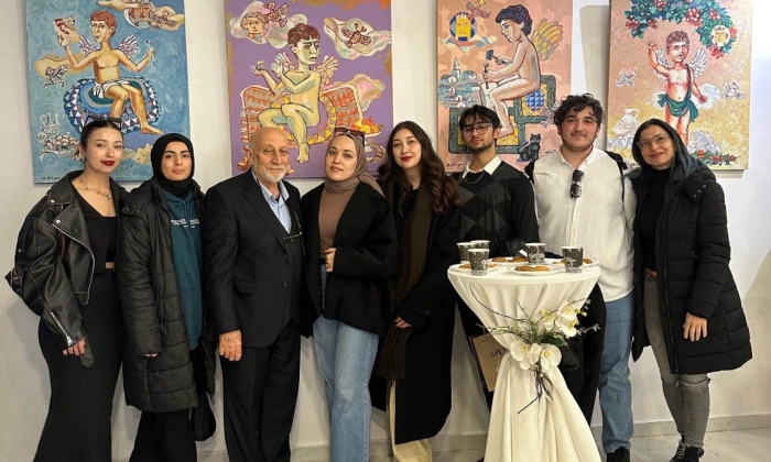 Resim Sergisi Sanatserverler ile Buluştu