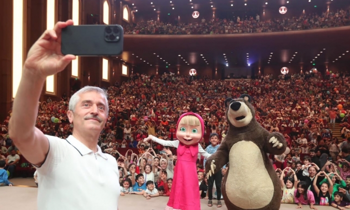 Çocuk Şenliği’nde doyasıya eğlendiler