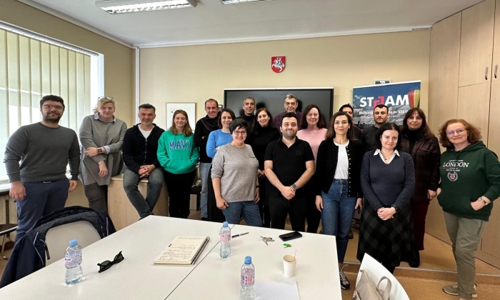 GAÜN ERASMUS+ Ka220 Hed Projesinin Vilnius Toplantısı Başarıyla Tamamlandı