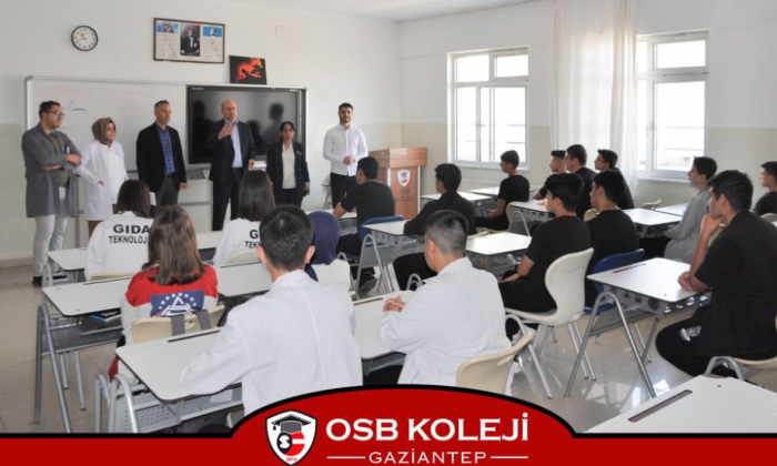 Eruslu’dan Gaziantep OSB Koleji’ne ziyaret