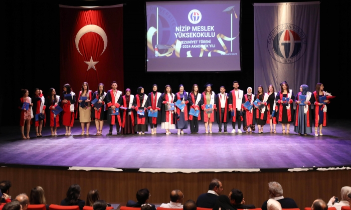 Nizip Meslek Yüksekokulu mezuniyet töreni