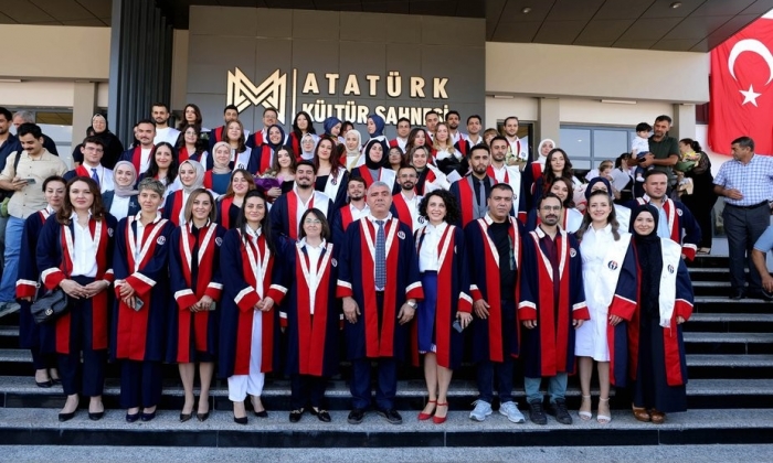 GAÜN’De genç mimarlar coşkuyla mezun oldu