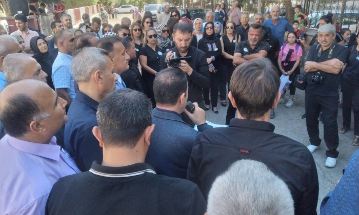 Öğretmenlerden saldırıya tepki