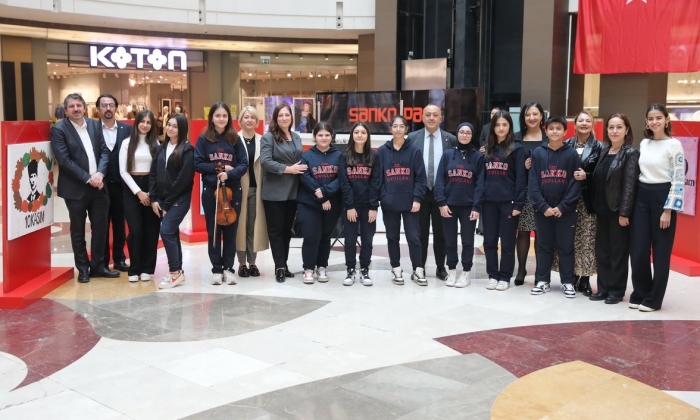 SANKO Okulları’ndan Atatürk sergisi