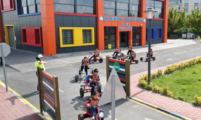    Şahinbey’den öğrencilere trafik eğitimi