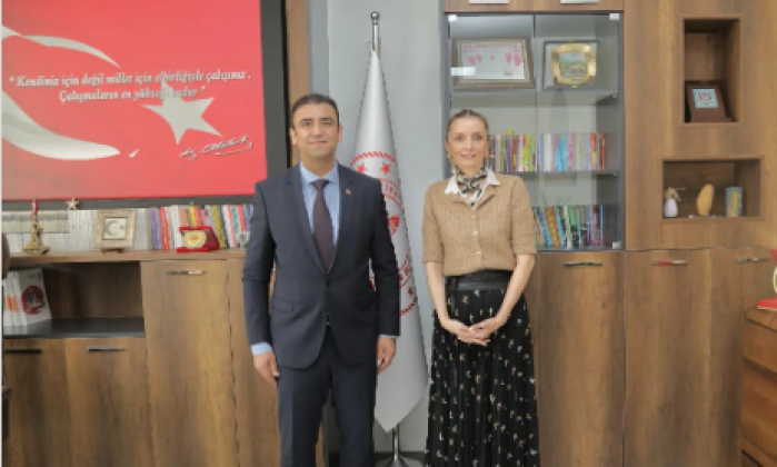 Fulya Türk’ten Erdal Kılınç’a ziyaret