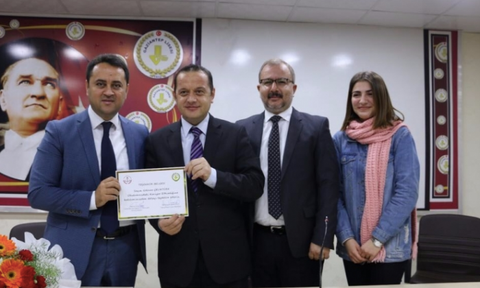 Çeliktürk Gaziantep Lisesi öğrencleriyle buluştu