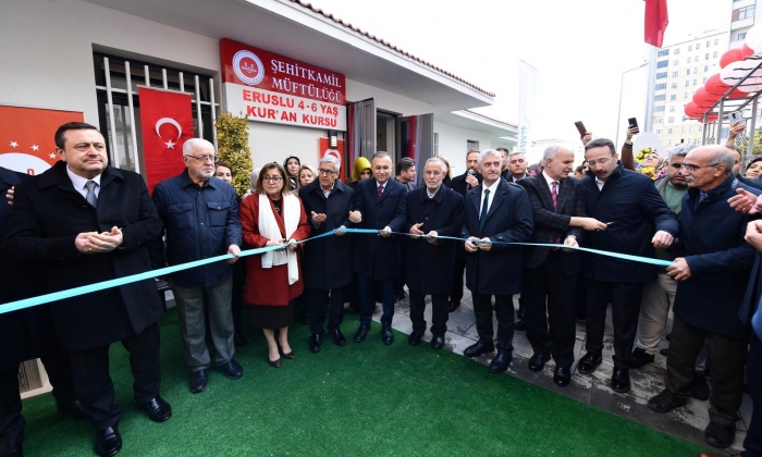 Kur’an Kursu törenle açıldı