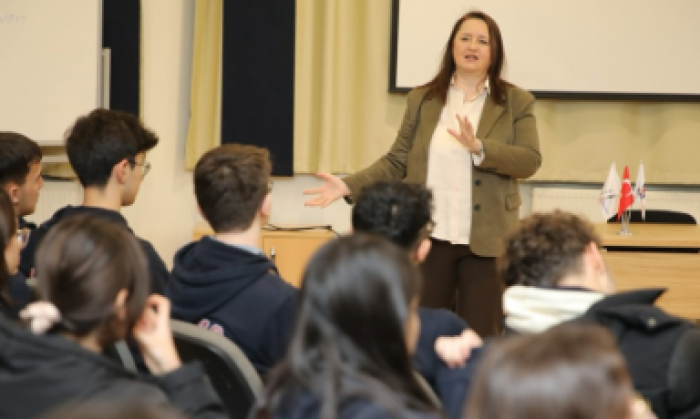 SANKO Okulları'nda "Meslek Erbabından Dinliyorum!" Söyleşisi