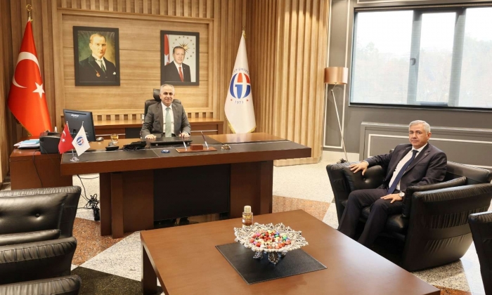 Mehmet Uzun’dan Rektör Doğan’a Ziyaret!