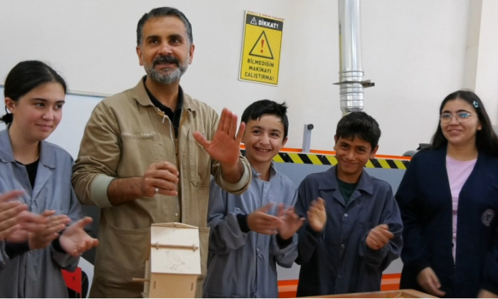 "Zanaat Atölyeleri" yarıyıl tatilinde de öğrencilere kapılarını açtı