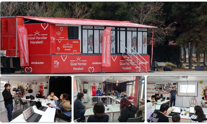 Güzel Yarınlar Hareketi Tırı Gaün Kampüsünde