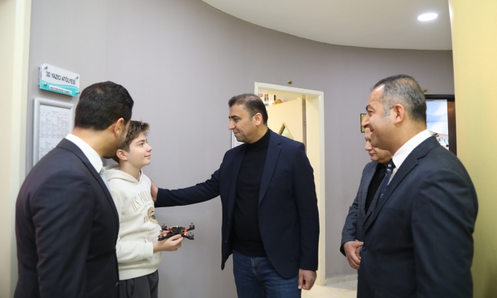 Milli Eğitim’den sanat merkezine ziyaret