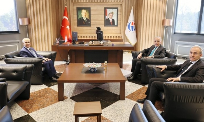 YÖK Üyesi Karaman’dan GAÜN Rektörü Doğan’a Ziyaret