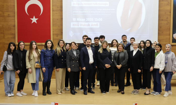 Spiker Nihan Günay HKÜ Öğrencileriyle Bir Araya Geldi