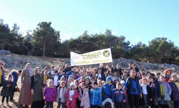 Empati İlkokulu’ndan hatıra ormanı