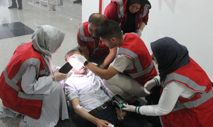 GAÜN’de deprem tatbikatı