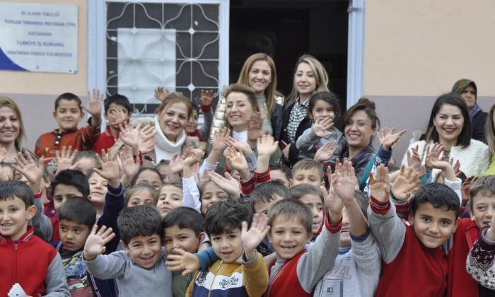 GKV Ortaokulu’ndan Yeşildere Cumhuriyet İlkokuluna ziyaret