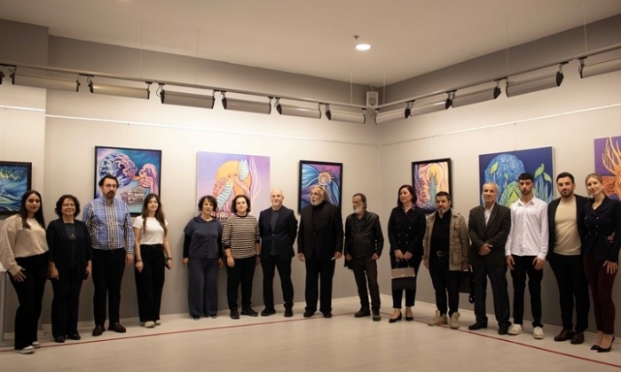 Ressam Sezgin Yüksel SANKO Sanat Galerisi’nde sergi açtı