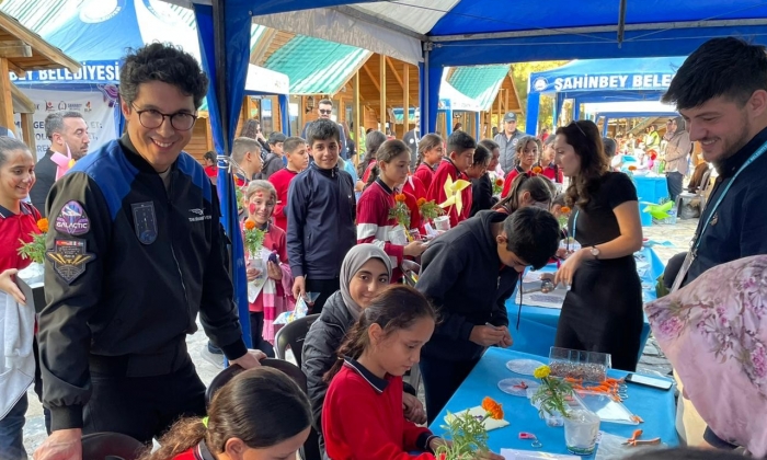 Astronot Tuva Cihangir Atasever Gaziantep’te öğrencilerle buluştu!