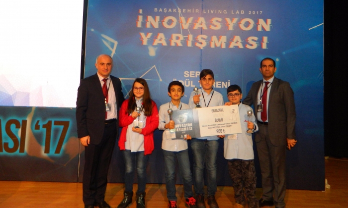 Sanko Ortaokulu'ndan Türkiye ikinciliği