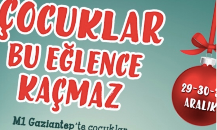 M1 Gaziantep’te yeni yıl coşkusu