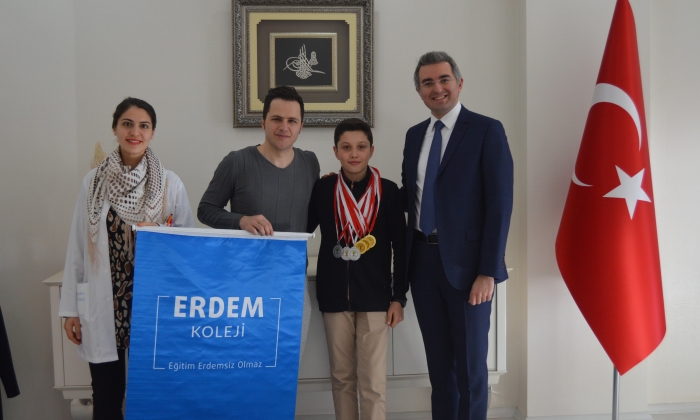 Erdem Koleji öğrencisi Emir Kimya: Hedefim dünya şampiyonluğu