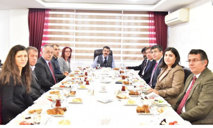 Müsteşar Tekin, Eğitim- Sen yöneticileriyle bir araya geldi