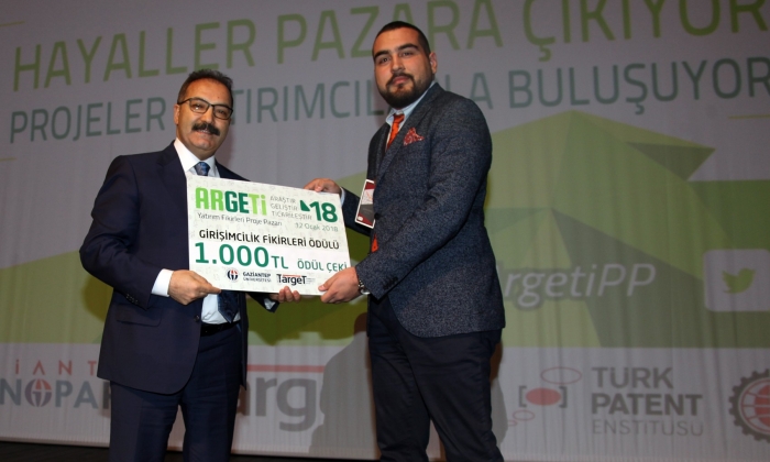 GAÜN’de ARGETİ Girişimcilerinin ödül günü