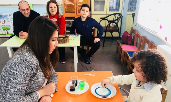 Özel Çağdaş Bilgi Okullarında portfolyo günü