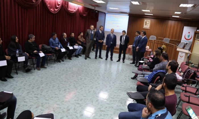 Gaziantep MEM öğretmenlere ilkyardım kursu veriyor