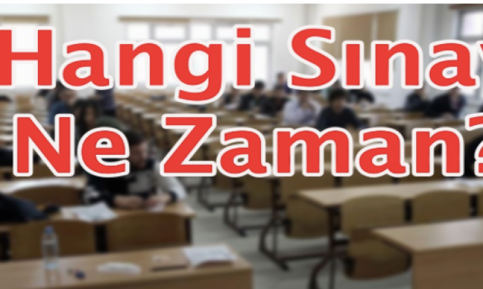 2018'de hangi sınavlar yapılacak? İşte MEB ve ÖSYM'nin sınav tarihleri!