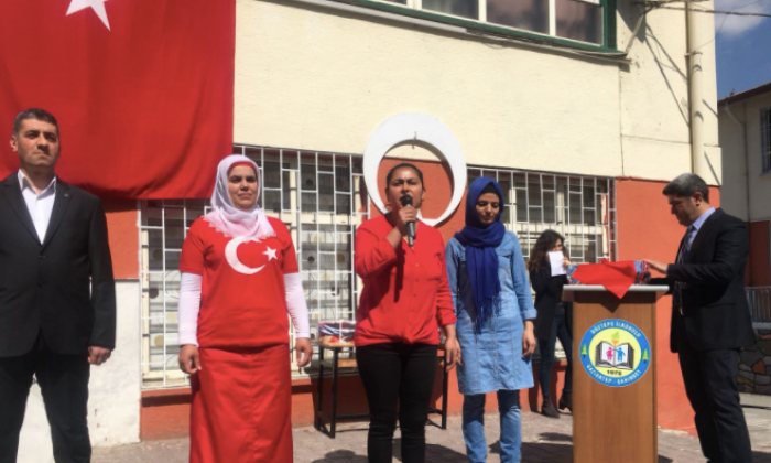 Şahinbey Düztepe İlkokulu'nda veliler yarıştı