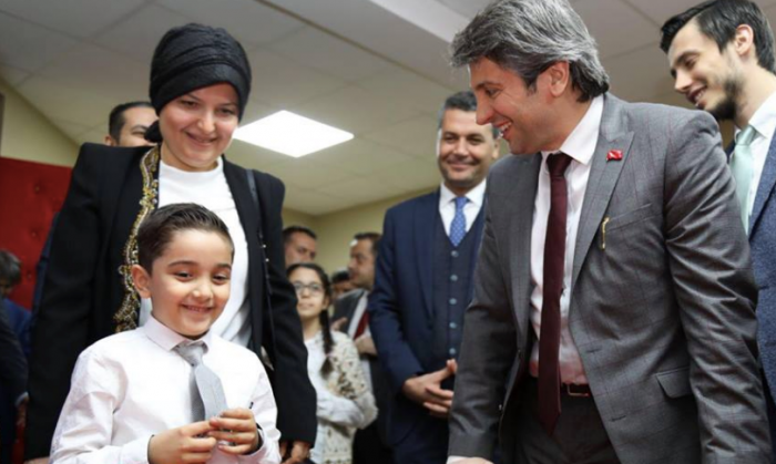 Emine Fevzi Uslu İlkokulu'na zeka oyunları sınıfı