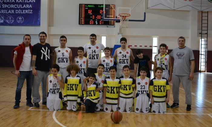 GKV Küçük Erkekler Basketbol Takımı Bölge Şampiyonu