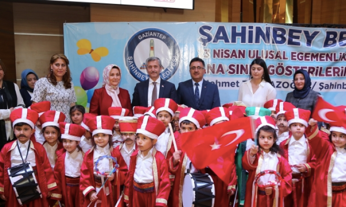 Şahinbey’de 23 Nisan coşkusu
