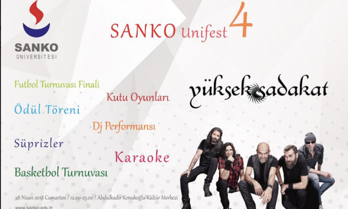 SANKO Üniversitesi bahar şenliğine hazırlanıyor