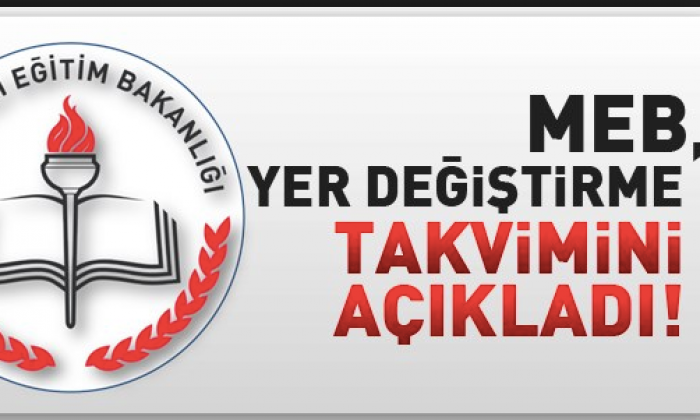 MEB’ten isteğe bağlı yer değiştirme duyurusu