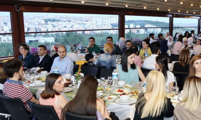 Yabancı öğrenciler iftar yemeğinde buluştu