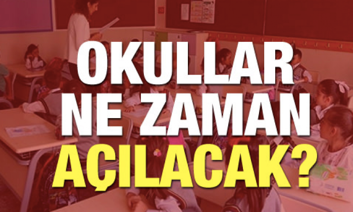 2018 - 2019 Okulların ne zaman açılacak! Yaz tatili uzar mı?