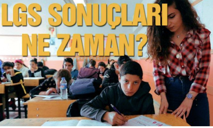 LGS sonuçları bugün açıklanıyor