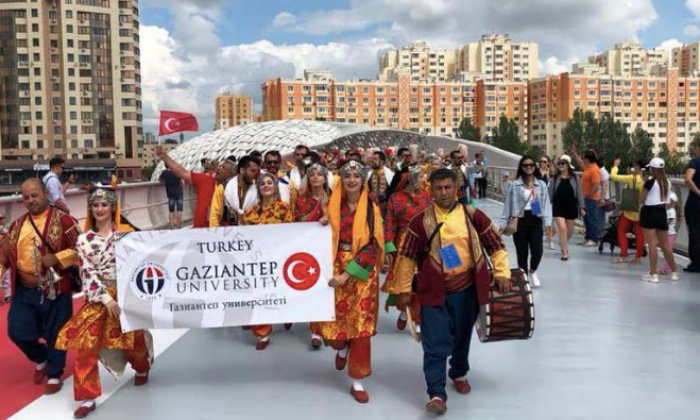 GAÜN Türkiye'yi Kazakistan'da temsil etti