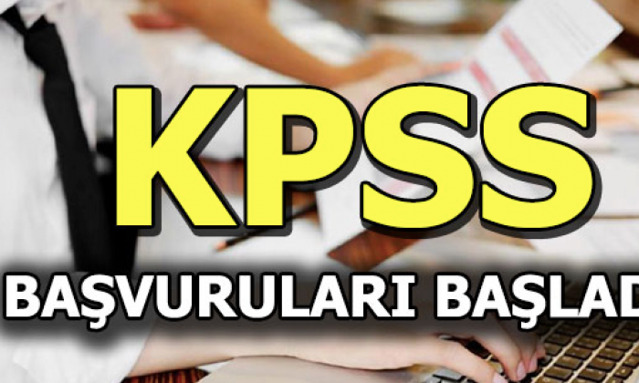 KPSS başvurunuzu yapmayı unutmayın
