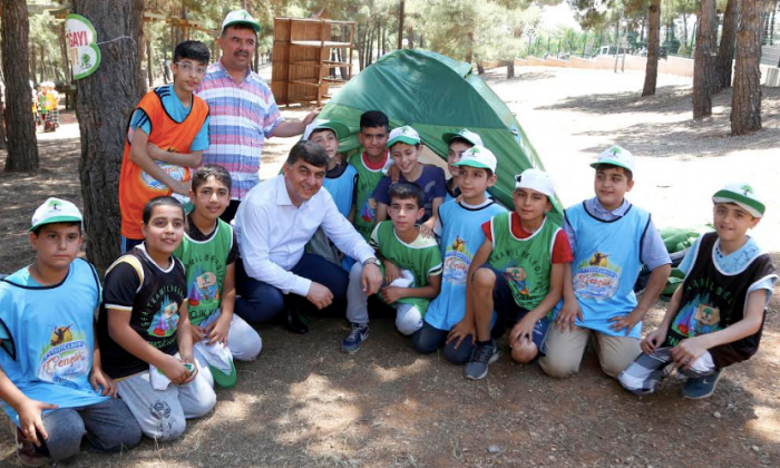 Başarılı öğrenciler Şehitkamil Belediyesi'nin yaz kampında