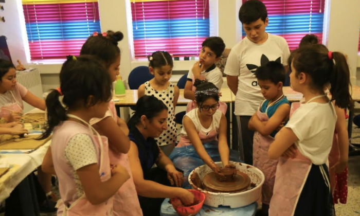 Çocuk Sanat Merkezi yaz kurslarıyla renklendi