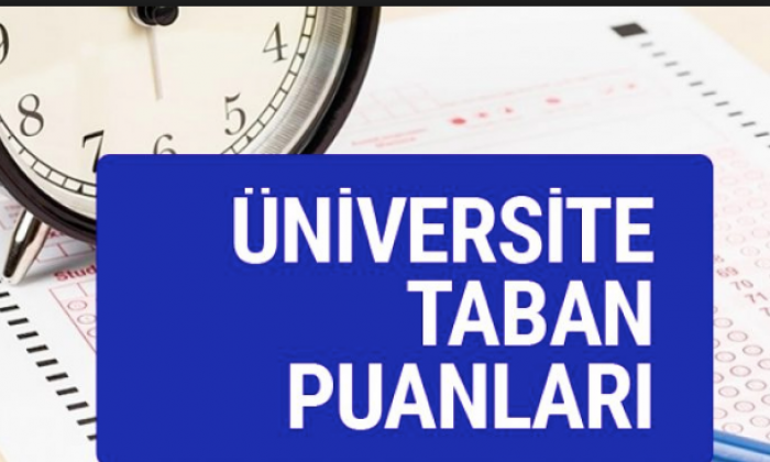 Üniversite taban puanları açıklandı